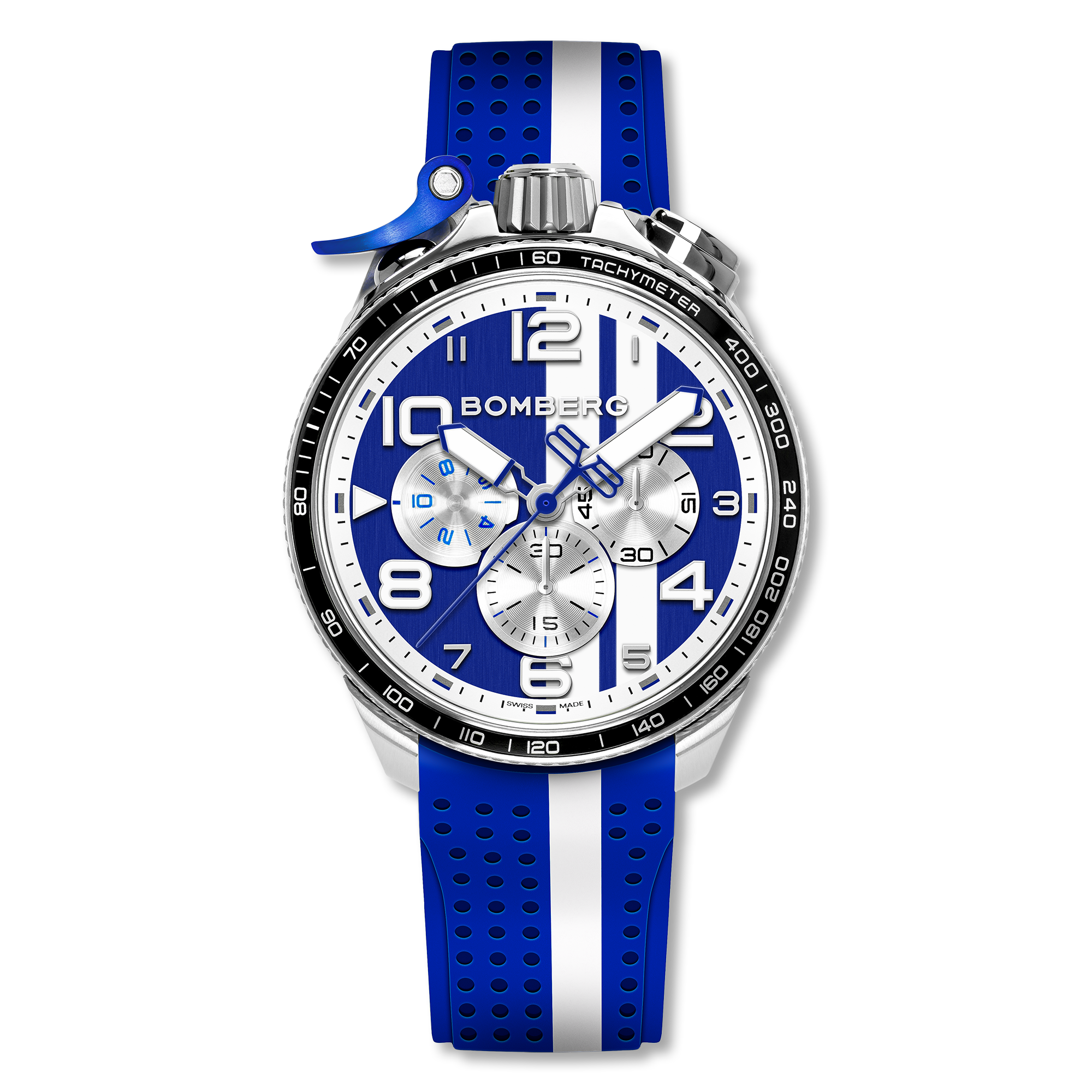 BOMBERG - RACING 4.1 Blue – BOMBERG