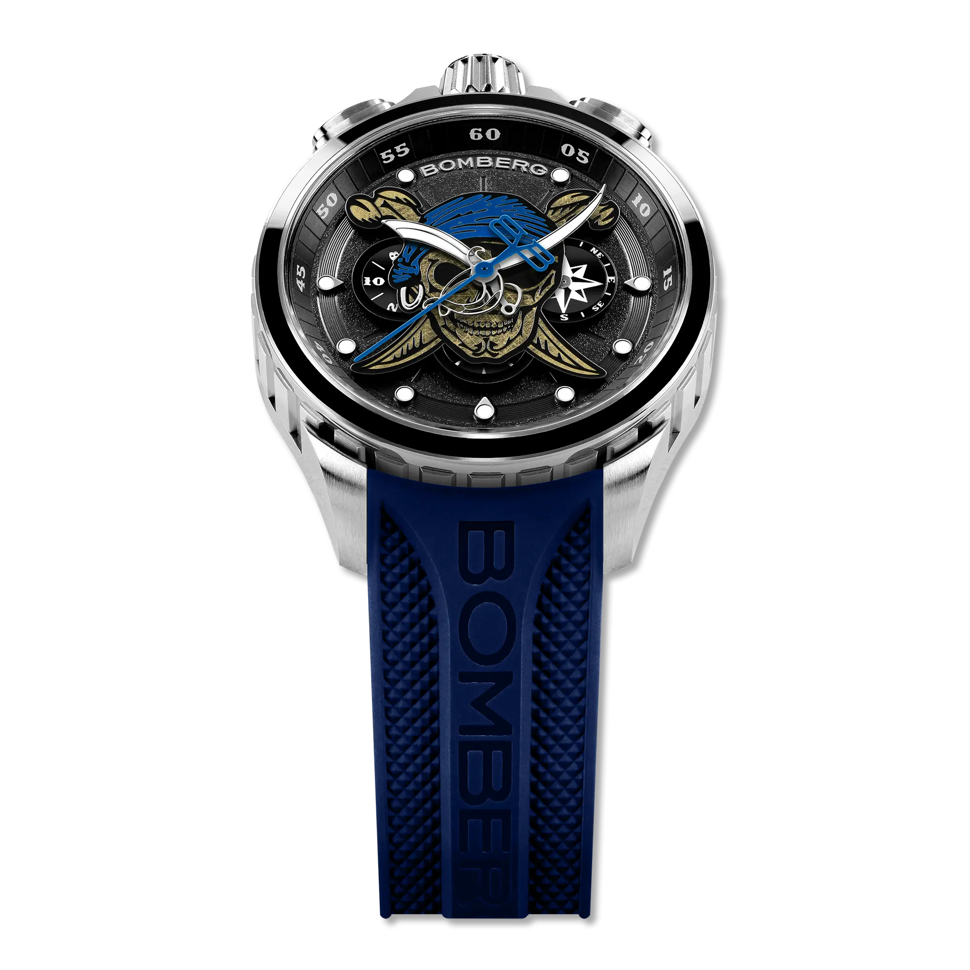 PIRATE SKULL BLUE