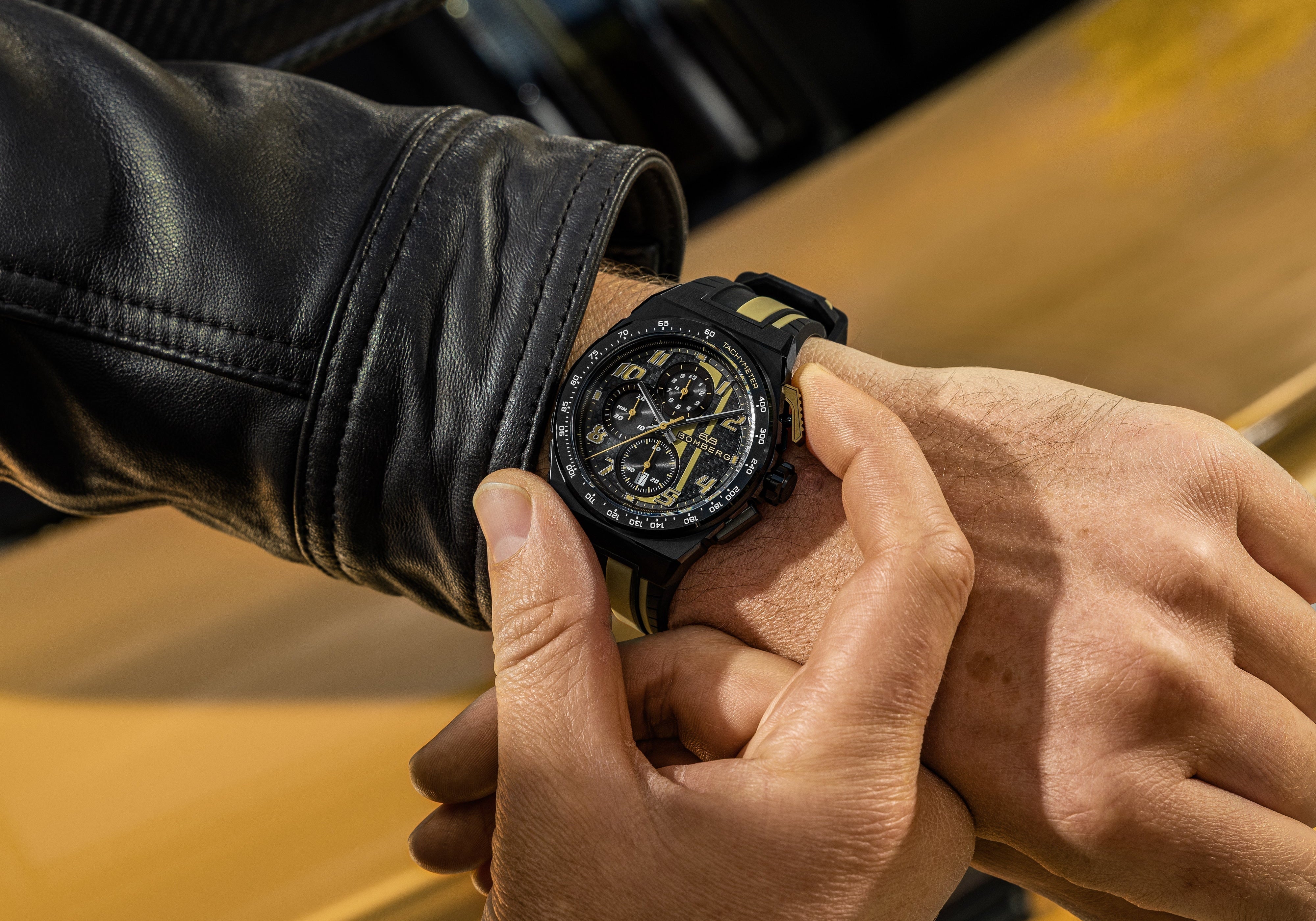 BOMBERG APEX Carbon Evolution: Raw Materials and Unapologetic Style