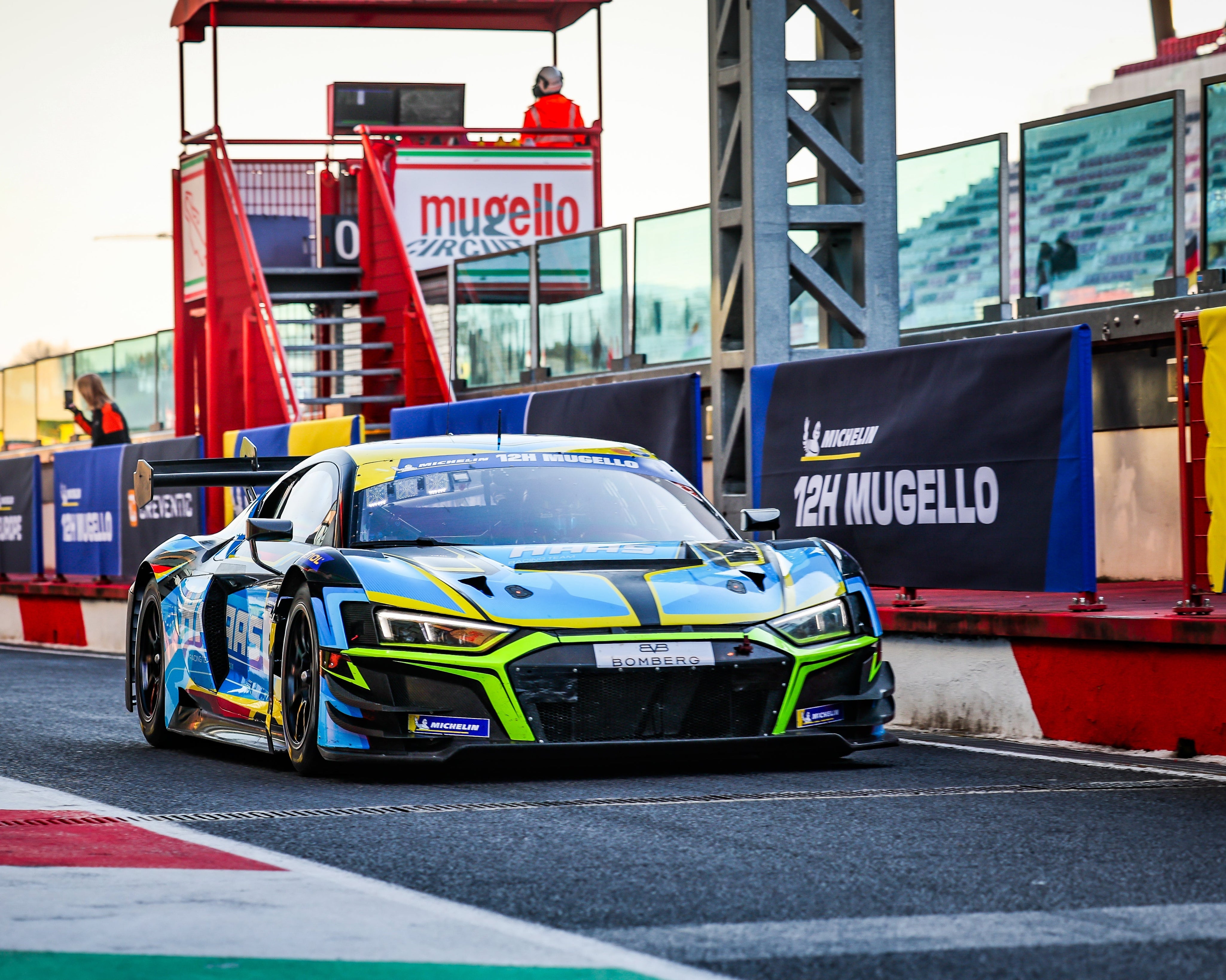 Engel Storms to Pole as HAAS RT Eyes a Giant-Killing Run at the 12H Mugello