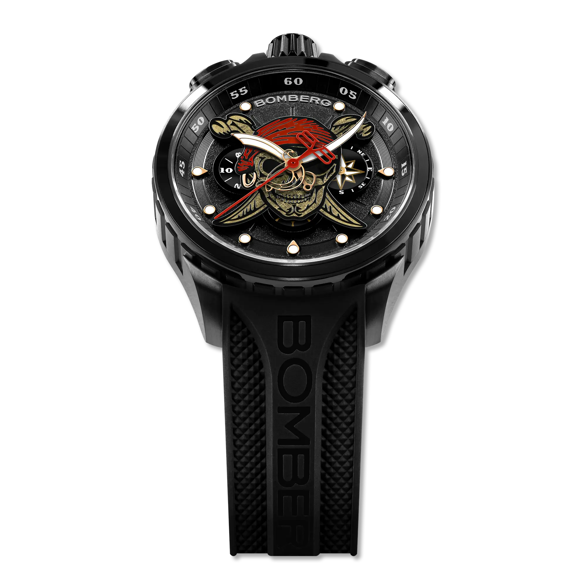 PIRATE SKULL RED