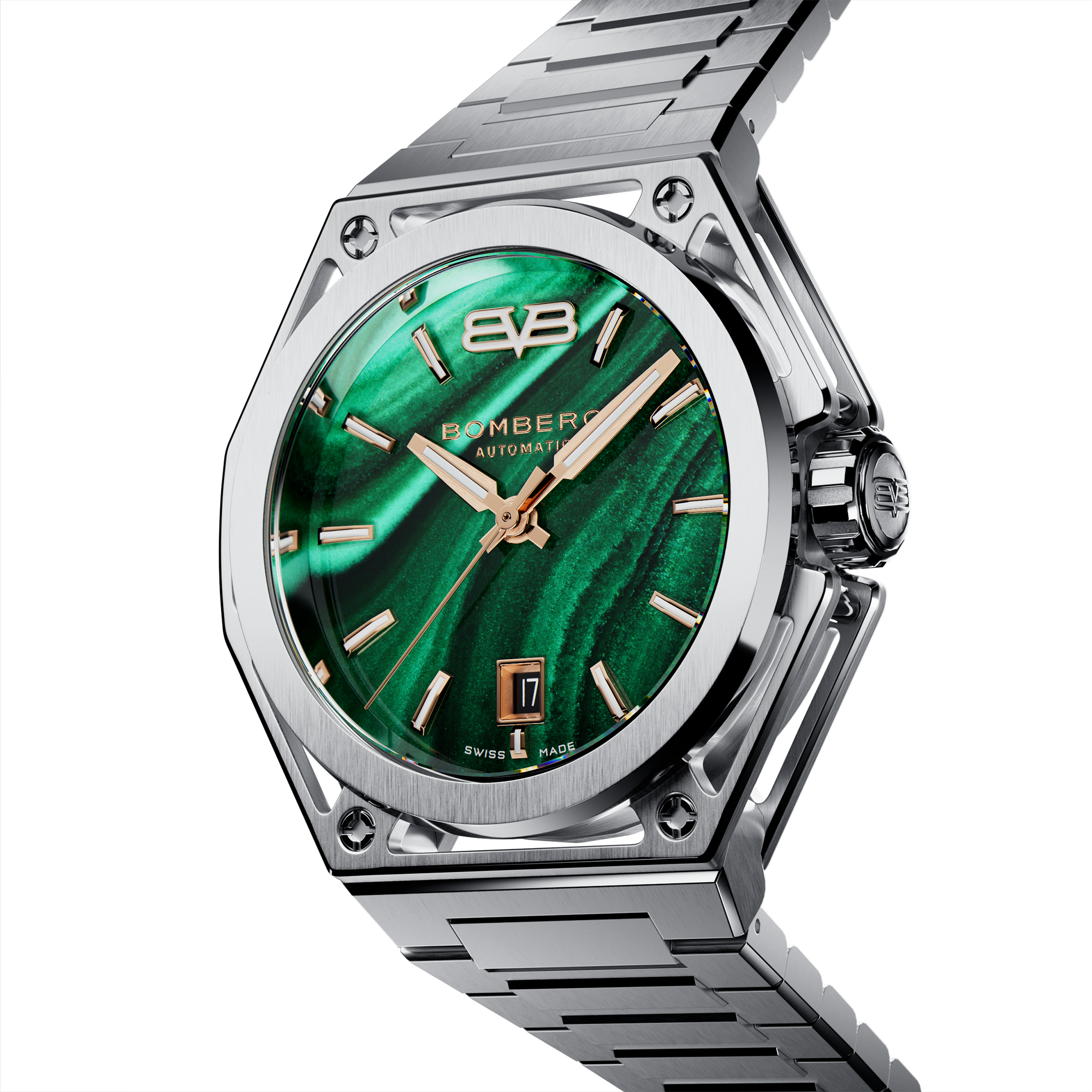EDGE MALACHITE GOLD