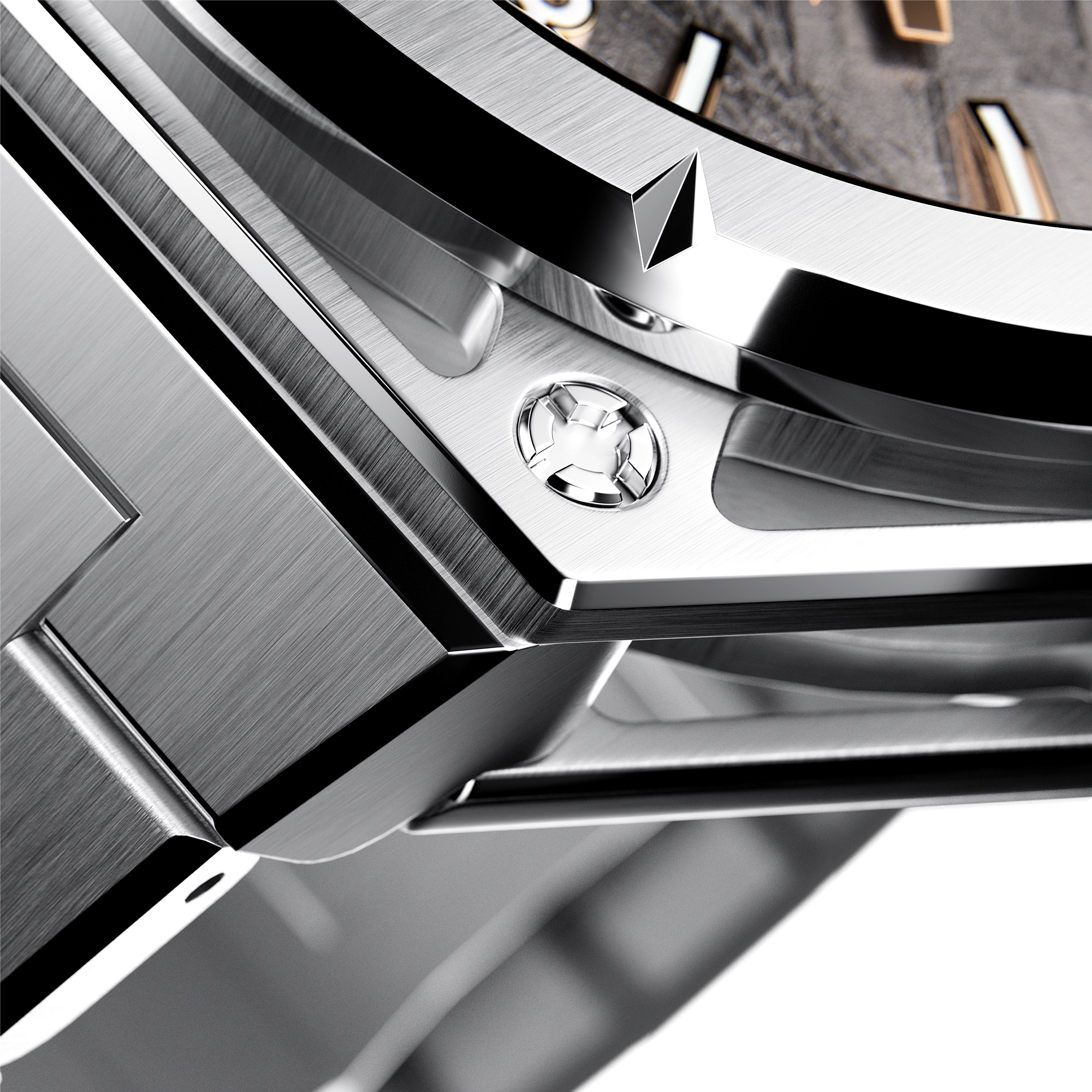 EDGE DARK METEORITE GOLD