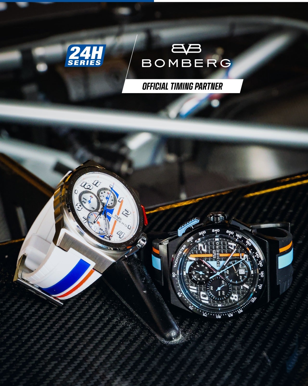 BOMBERG — Official Timing Partner of the Michelin 24h Series – BOMBERG
