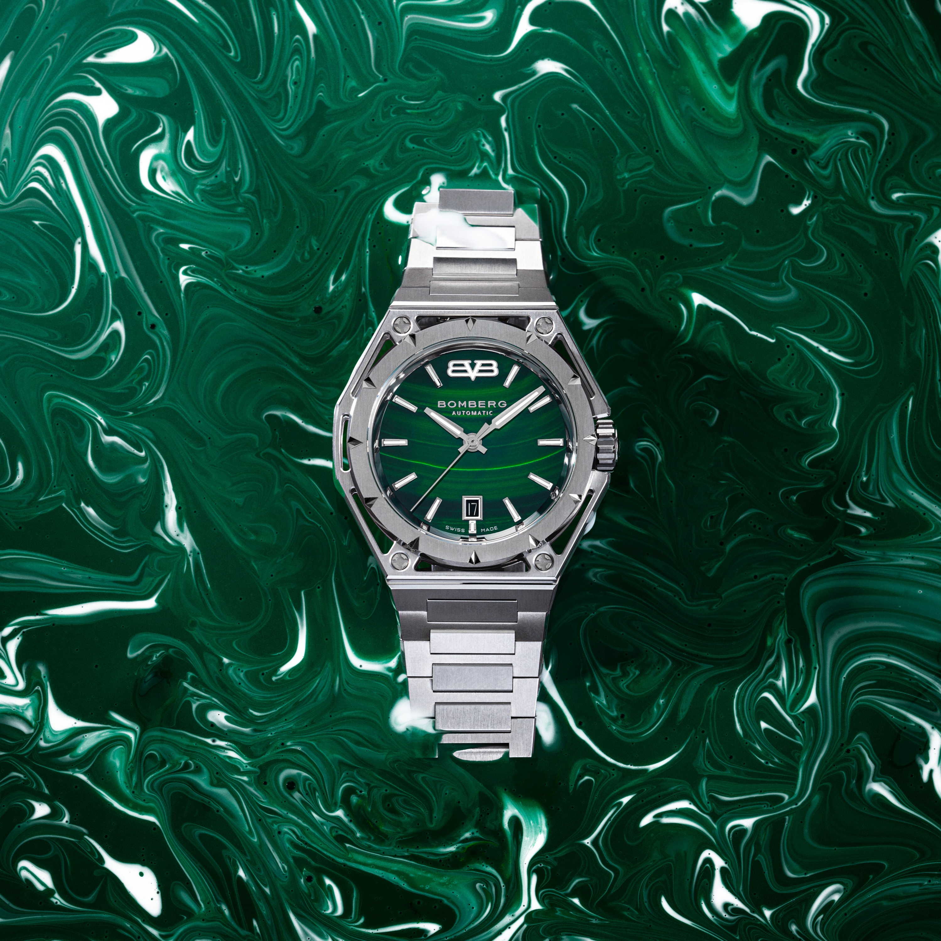 EDGE MALACHITE STEEL