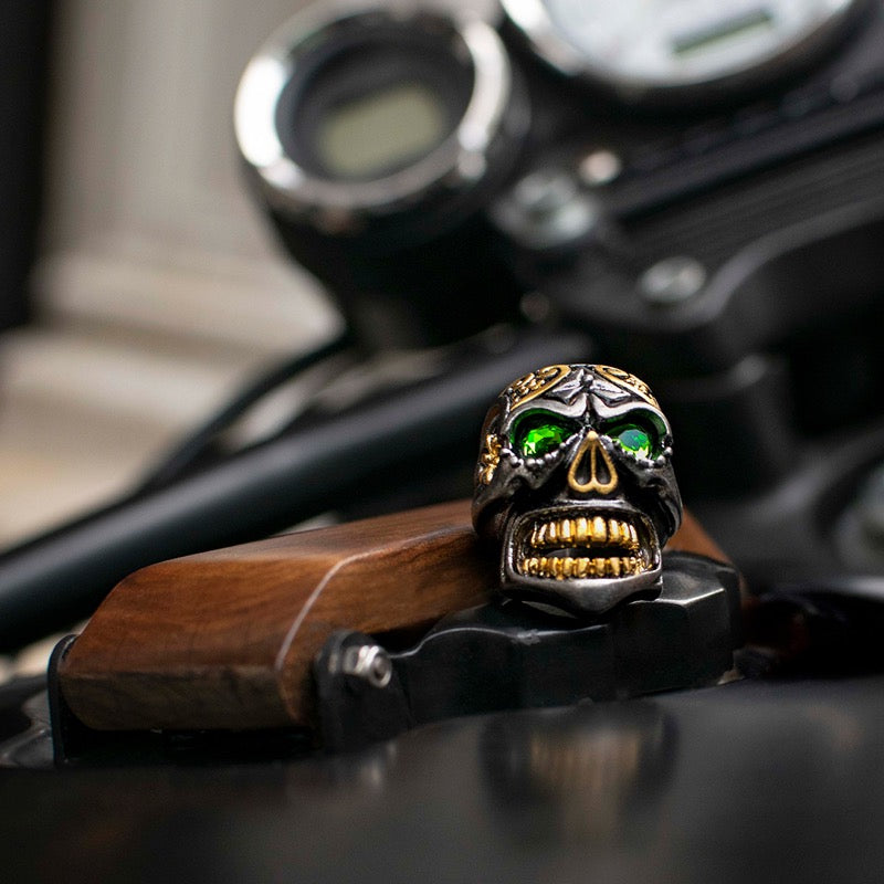 SKULLY RING GOLDEN