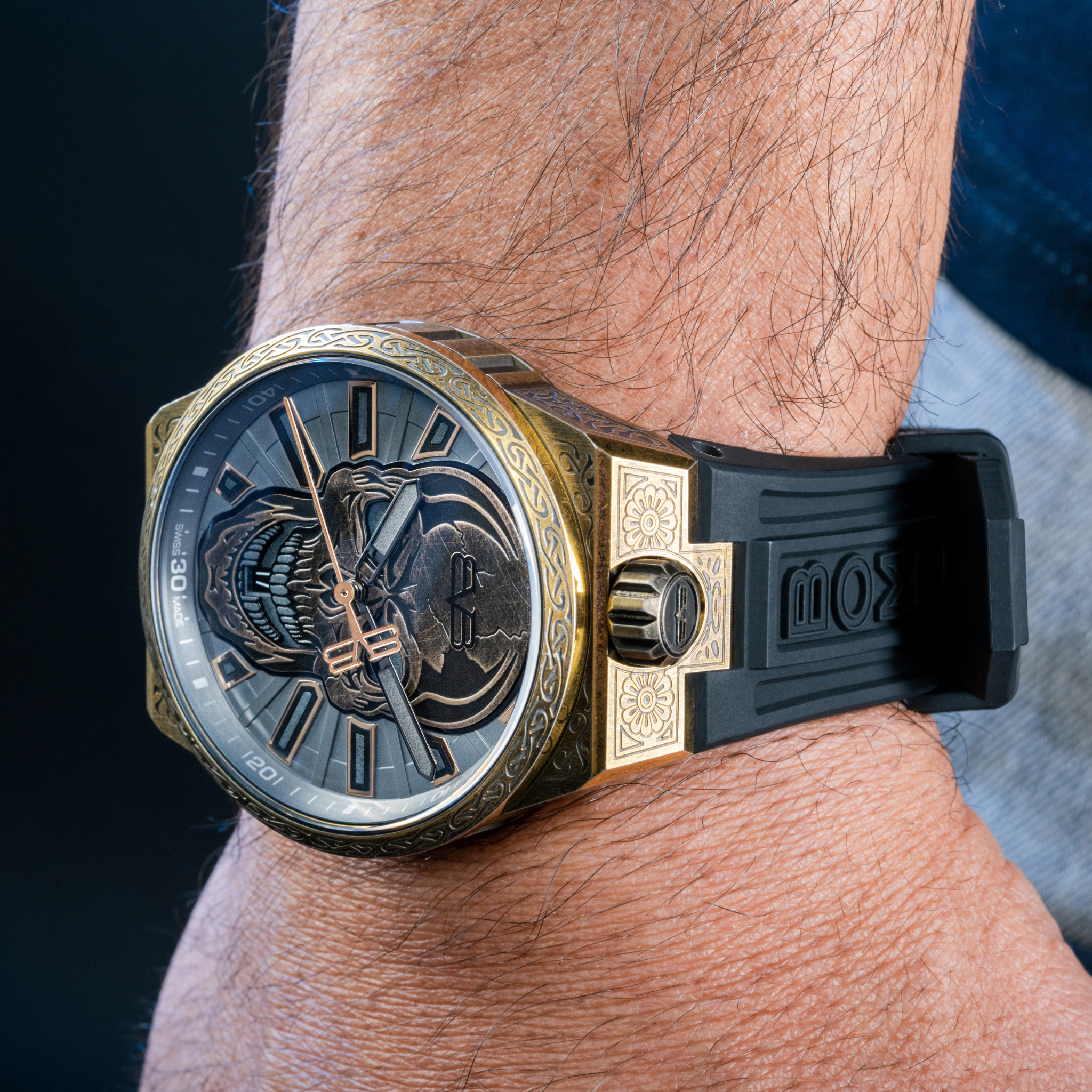 AUTOMATIQUE ANNIVERSAIRE BRONZE PVD