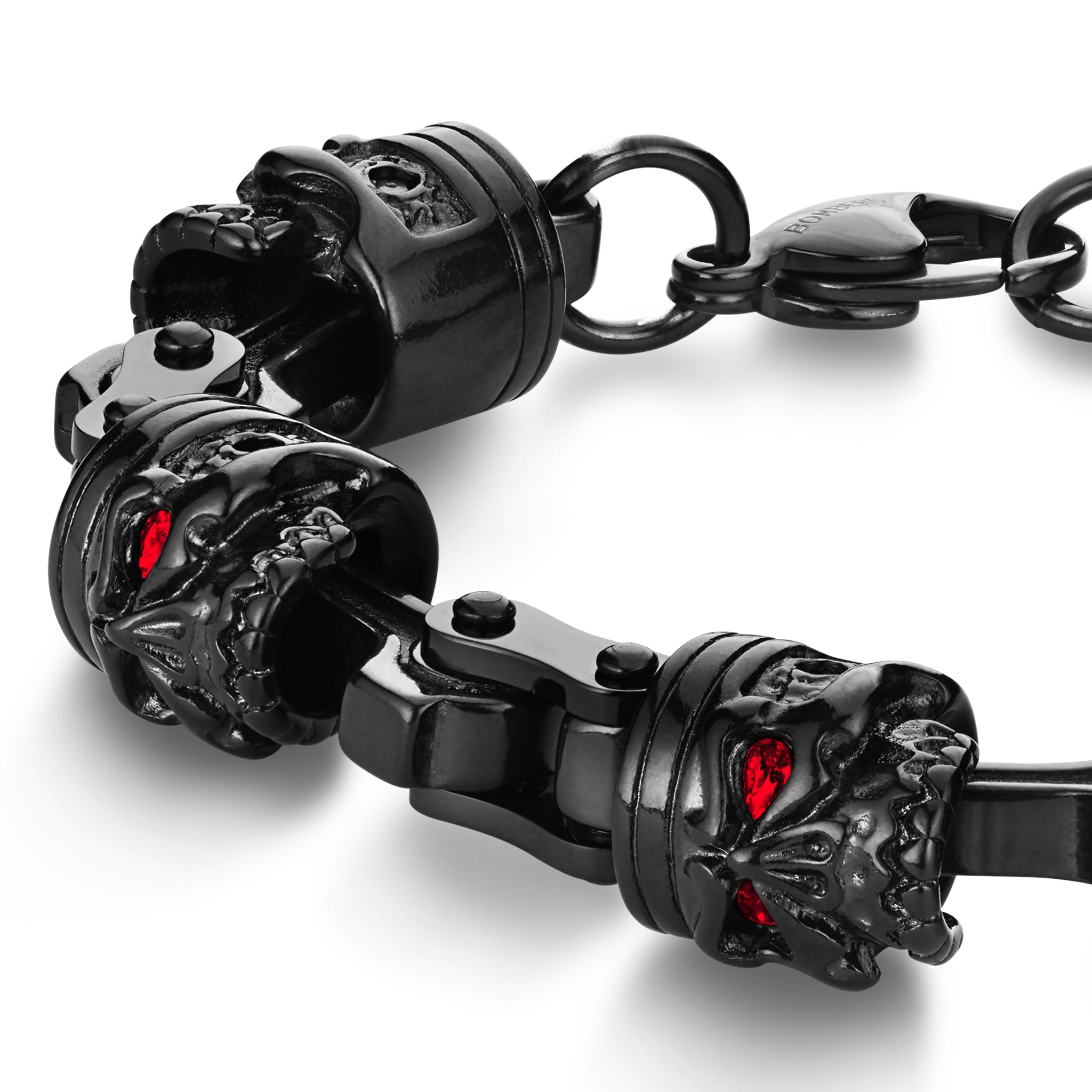 BRACELET SKULLY PISTON 'BLACK &amp; WHITE EYES'