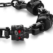 BRACELET SKULLY PISTON 'BLACK &amp; WHITE EYES'