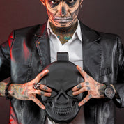 BAGUE HELLBOY YEUX ROUGES